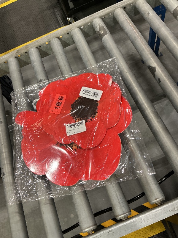 Photo 1 of ComfyKit Red Poppy Hanging Decorations