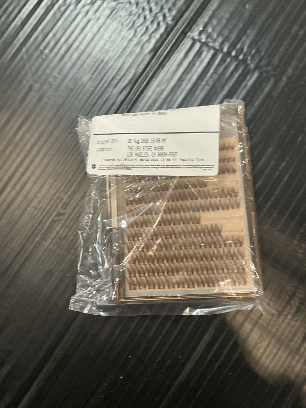 Photo 1 of Flaunt Lash Clusters Brown Eyelash Clusters Fluffy Cluster Lashes Ultra-Dense Lash Clusters Eyelashes Extension Waterproof Individual Lashes Dark Brown Wispy CC-Curly Lash Extensions (144Pcs, 8-16MM)