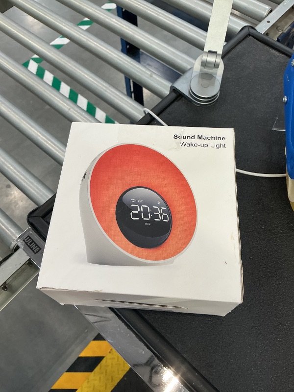 Photo 1 of AFEXOA Sunrise Alarm Clock with Wake Up Light & White Noise Machine