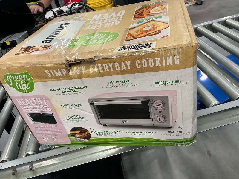Photo 1 of GreenLife Air Fryer Toaster Oven - Pink