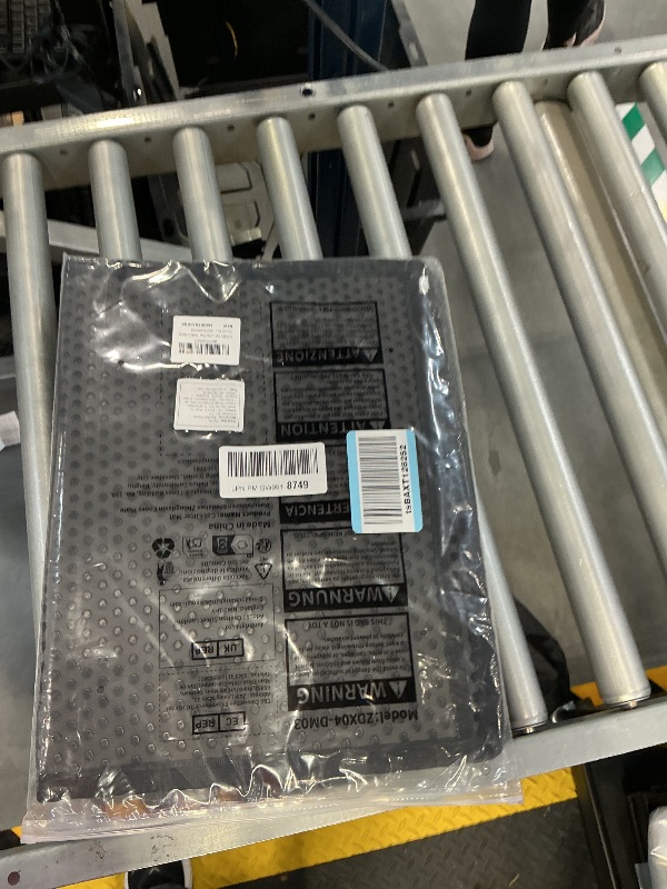 Photo 1 of Pieviev Litter Mat, Double-Layer Waterproof Trapping Mat, 24" x 15" Black