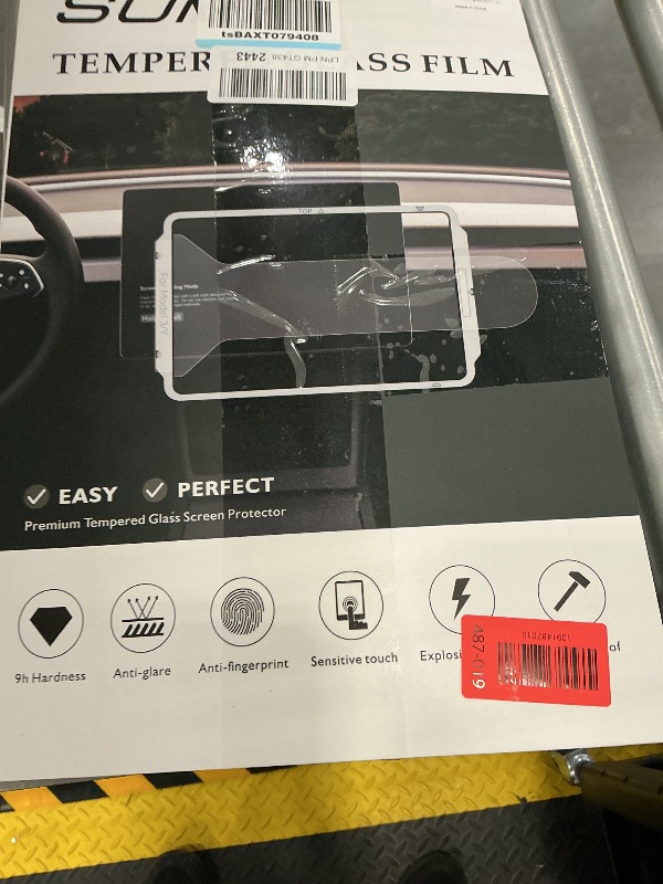 Photo 1 of SUMK 15.4" Front Screen Protector for Tesla Model 3 2024-2026/ Model Y 2025