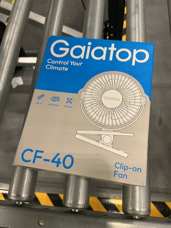 Photo 1 of Gaiatop Portable Clip-On Fan