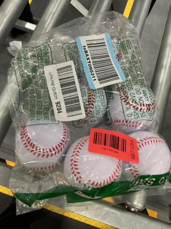 Photo 1 of NBSPT Foam Baseballs - 9 inch Practice Training Balls (6-Pack)