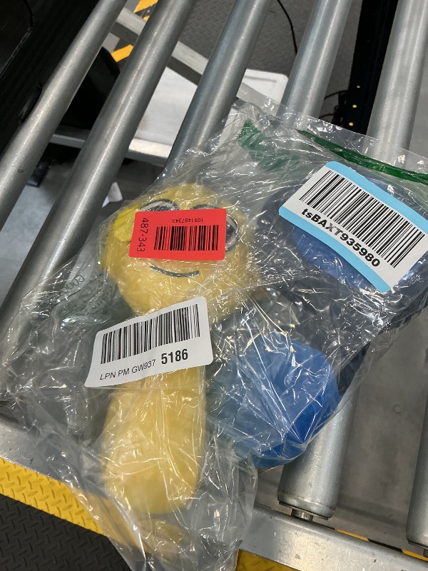 Photo 1 of Generic Plush Toy Pillow Blue+Yellow