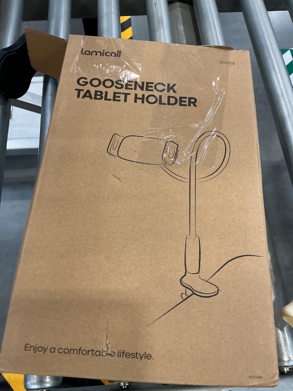 Photo 1 of Lamicall Gooseneck Tablet Holder - Black