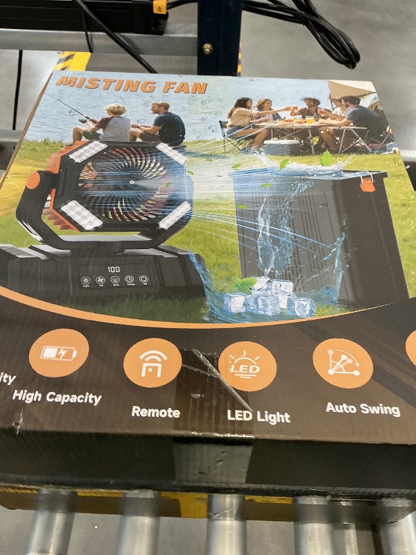 Photo 1 of Etholzon Battery Powered Misting Fan