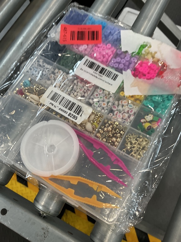 Photo 1 of OHOME Stocking Stuffers - 5300 Clay Beads Bracelet Making Kit