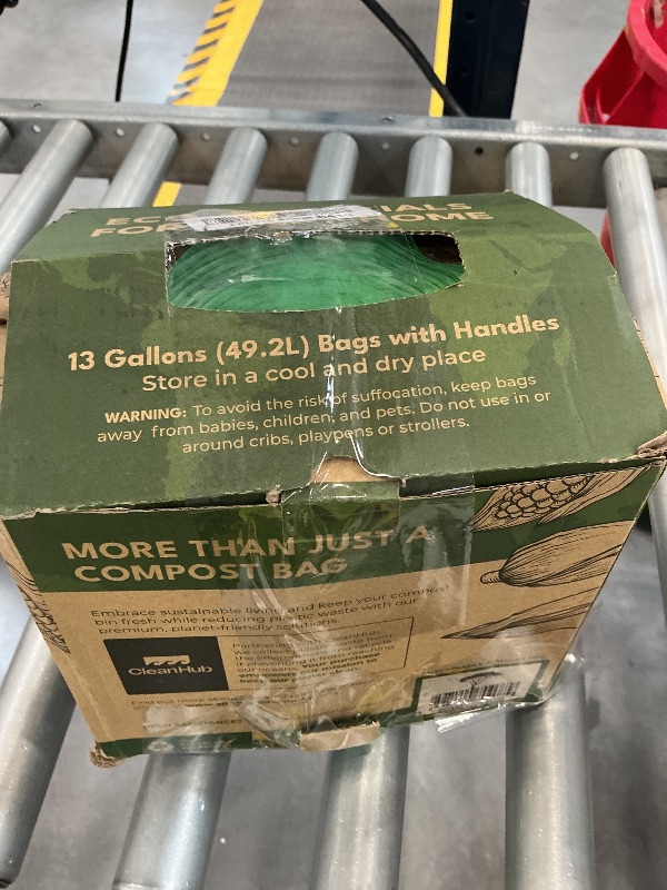 Photo 1 of AIRNEX Compostable Kitchen Trash Bags 13 Gal