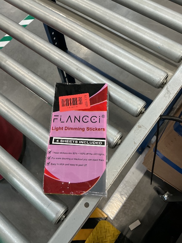 Photo 1 of FLANCCI LED Light Blocking Stickers, Light Dimming Stickers, (2 Sheets) Dimming Sheets (4 Sheets 100%)