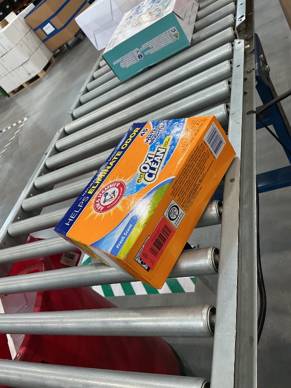 Photo 1 of ARM & HAMMER Plus OxiClean Powder Laundry Detergent, Fresh Scent