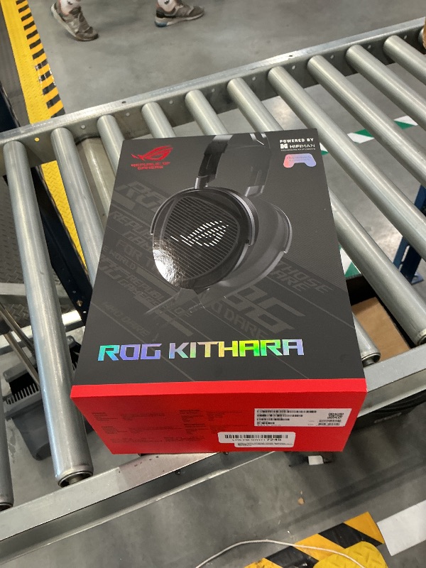 Photo 1 of ASUS ROG Kithara Gaming/Audiophile Open-Back Wired Headphones with Mic – ROG-Tuned HIFIMAN Planar Magnetic Drivers, Adjustable Headband, Extra Ear Pads, Compatible with DACs, Amps, PC, Console, Mobile
