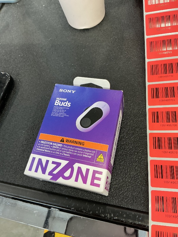 Photo 1 of Sony Inzone s Wireless Noise Cancelling Gaming Earbuds
