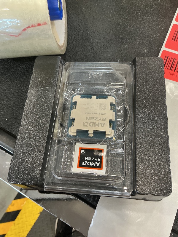 Photo 1 of Micro Center AMD Ryzen 9 9900X + ASUS ROGS B650-A Motherboard