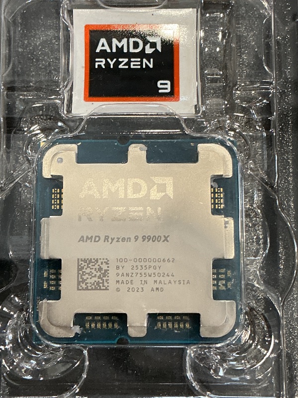 Photo 1 of Micro Center AMD Ryzen 9 9900X + ASUS ROGS B650-A Motherboard