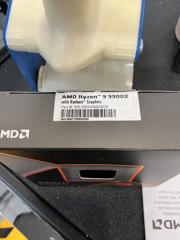 Photo 1 of Micro Center AMD Ryzen 9 9900X + ASUS ROGS B650-A Motherboard