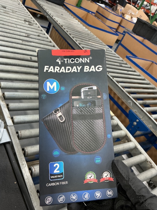 Photo 1 of TICONN Faraday Bag for Car Key Fob