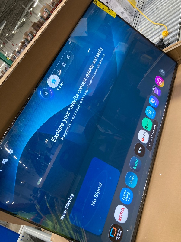 Photo 1 of  no refund, no return************************.Samsung 50-Inch Class U8000H Series Crystal UHD, 4K, Smart TV, 2026 Model