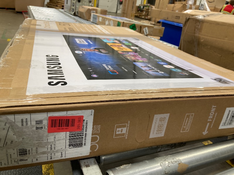 Photo 1 of  no refund, no return************************.Samsung 50-Inch Class U8000H Series Crystal UHD, 4K, Smart TV, 2026 Model
