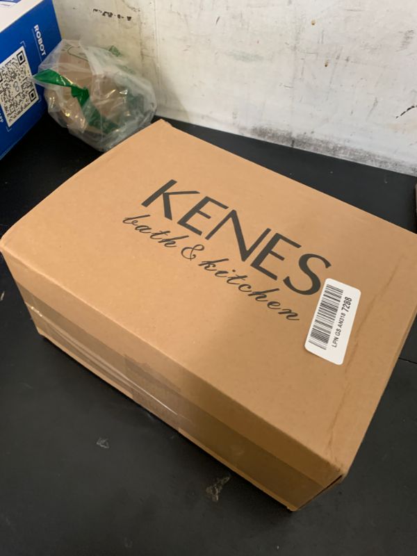 Photo 1 of KENES Champagne Bronze Widespread Bathroom Faucet