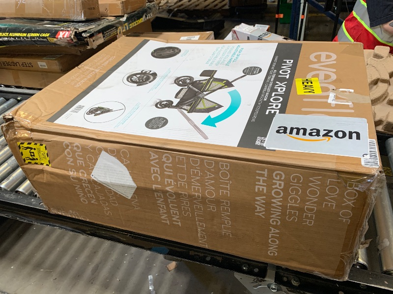 Photo 1 of Evenflo Pivot Xplore All-Terrain Stroller Wagon (Wayfarer Black)