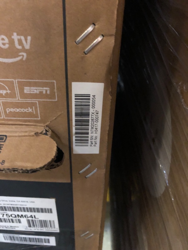 Photo 1 of TCL 75 Inch Class QM64L Series | Mini LED QLED 4K HDR Smart Fire TV | 75QM64L, 2026 | 120Hz-144Hz High Brightness, Dolby Vision Atmos, Alexa+ Voice Remote AI Streaming Television | Amazon Exclusive (FACTORY SEALED) 