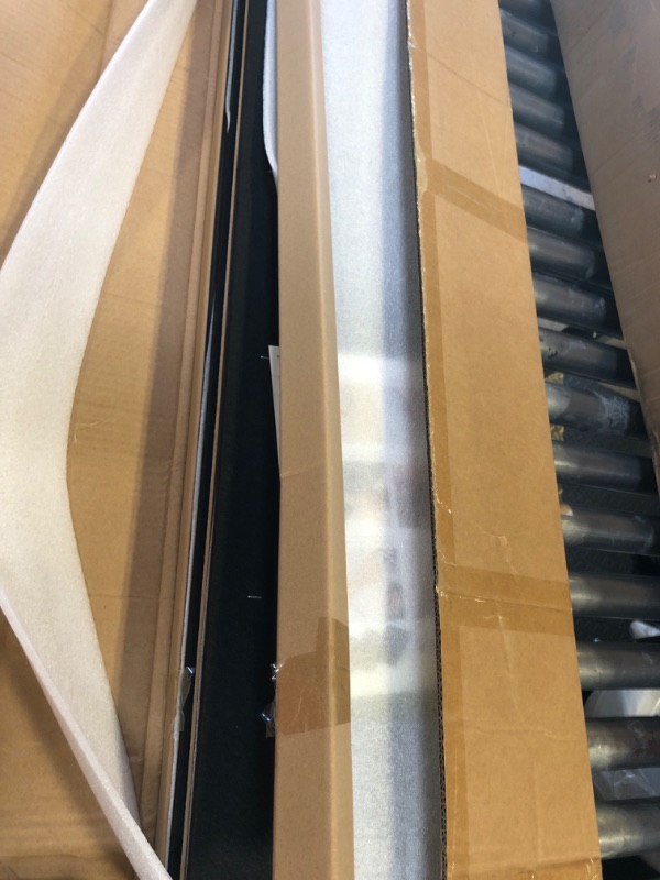 Photo 1 of RITOLLO Wood Slat Acoustic Wall Panels - 4 Pack Walnut