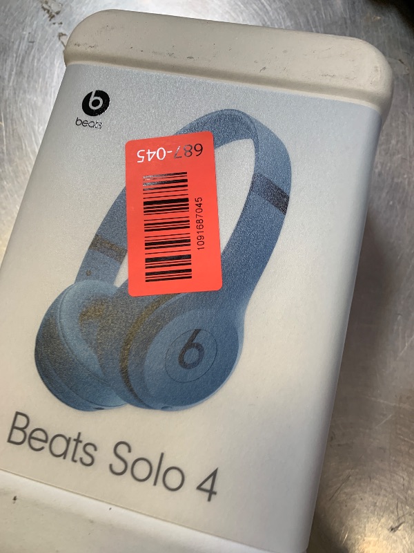 Photo 1 of Beats Solo 4 Wireless On-Ear Headphones - Slate Blue