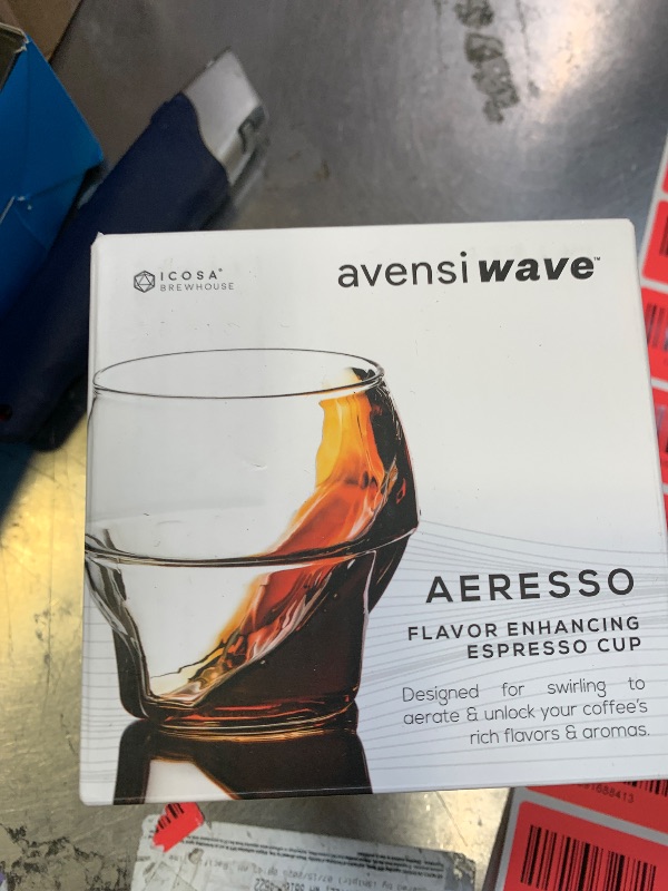 View 2 of ICOSA Brewhouse Avensi Wave Aeresso LE Espresso Coffee Cup, 6oz