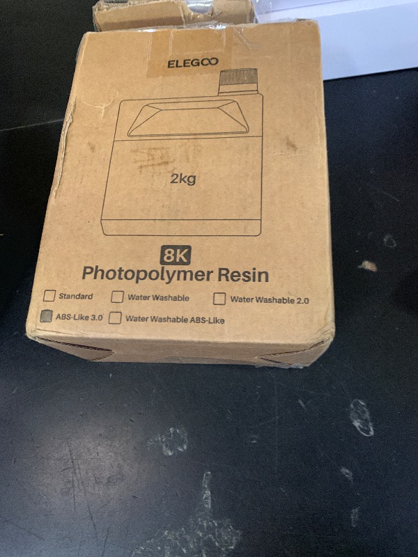 Photo 1 of ELEGOO 8K ABS-Like 3.0 Resin - Space Grey, 2000g