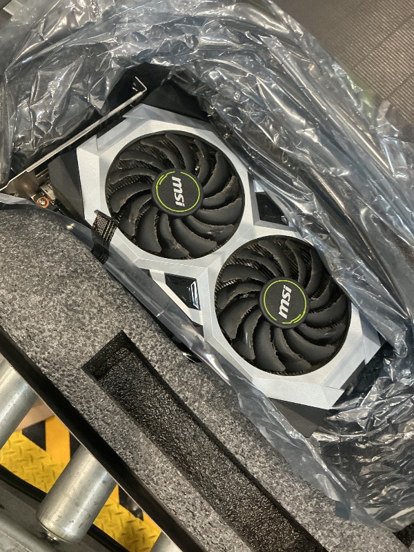 View 4 of MSI Gaming GeForce RTX 2060 Super 8GB GDRR6 256-Bit HDMI/DP G-Sync Turing Architecture Overclocked Graphics Card (RTX 2060 Super Ventus GP OC) (RTX 2060 Super Ventus GP OC) (Renewed)