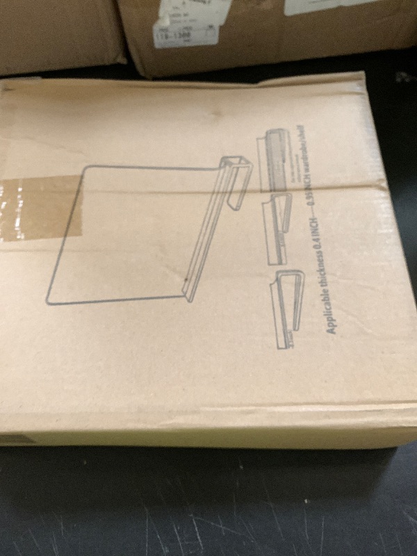 View 2 of **INCOMPLETE SET** Aolloa 2 PCS Acrylic Shelf Dividers - Clear