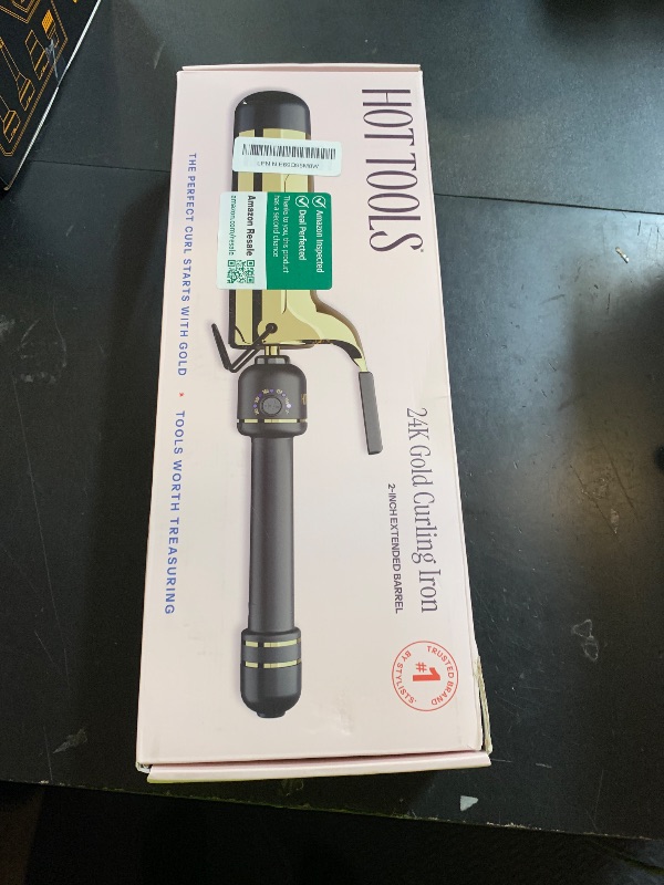 Photo 1 of Hot Tools Professional 2" Extended Barrel Curling Iron for Loose Waves