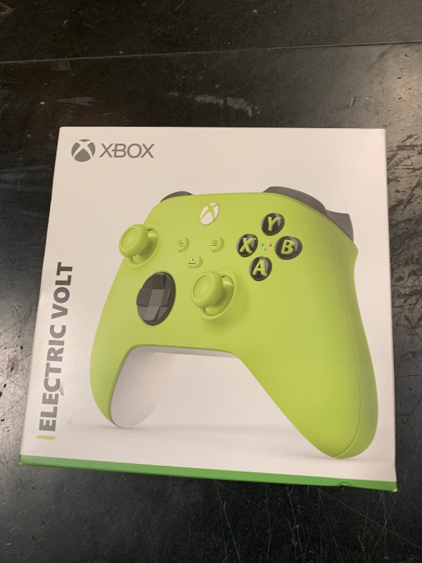 Photo 1 of Xbox Wireless Gaming Controller | Electric Volt | Consoles, PCs, TVs, mobile, and more | Textured Grip | Wireless, Bluetooth, USB-C Connectivity