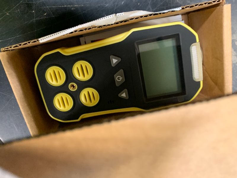 Photo 1 of FORENSICS DETECTORS FD 4 Gas Monitor | O2, CO, H2S, LEL | Yellow
