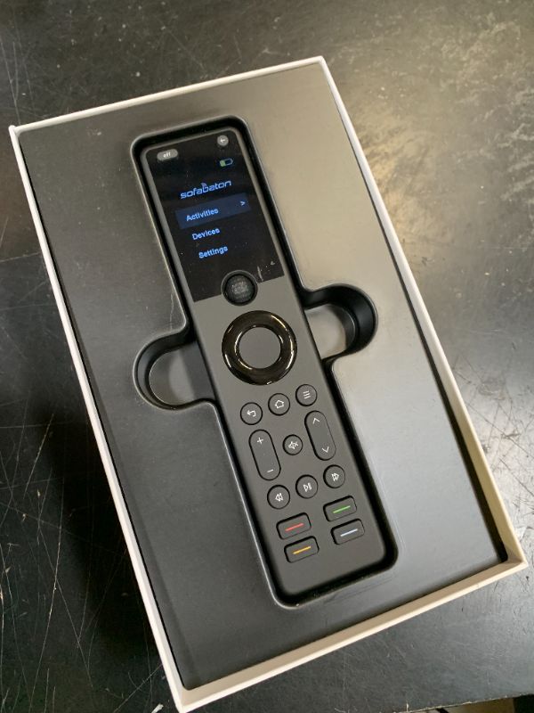 Photo 1 of SofaBaton X1S Universal Remote with Hub and App, All in One Smart Universal Remote Control with Customize Activities for IR/Bluetooth/WiFi Devices, Compatible with Alexa &Google Assistant