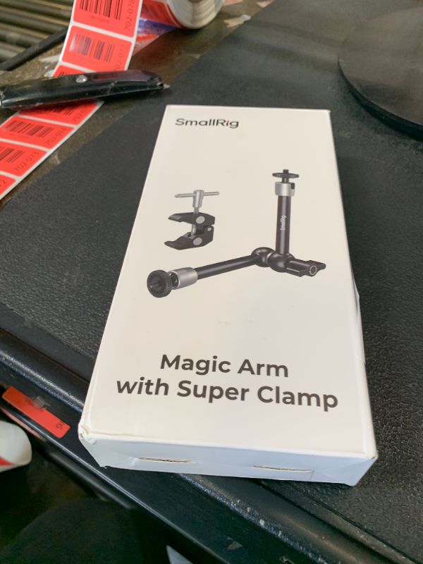 Photo 1 of SMALLRIG 9.8 Inches Magic Arm Clamp Kit with 1/4" and 3/8" Threaded Holes
