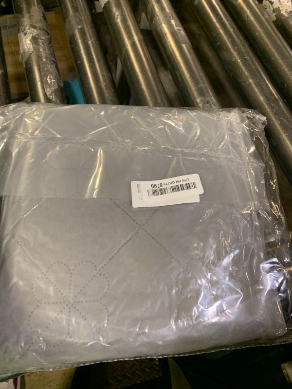 View 2 of VOPHIA Waterproof Hospital Mattress Protector Sheet 36" x 80" x 9" Gray