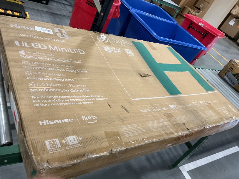 Photo 1 of Hisense 65" U6 Pro Series Mini?LED ULED 4K UHD HDR Gaming AI Smart Fire TV (65U6SF Pro, 2026 New) – Hi-QLED, Native 144Hz, Motion Rate 480, Dolby Vision IQ · Atmos, HDR10+, Glare-Free, Alexa+