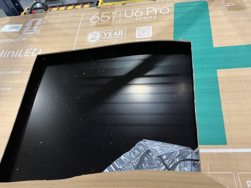Photo 1 of Hisense 65" U6 Pro Series Mini?LED ULED 4K UHD HDR Gaming AI Smart Fire TV (65U6SF Pro, 2026 New) – Hi-QLED, Native 144Hz, Motion Rate 480, Dolby Vision IQ · Atmos, HDR10+, Glare-Free, Alexa+