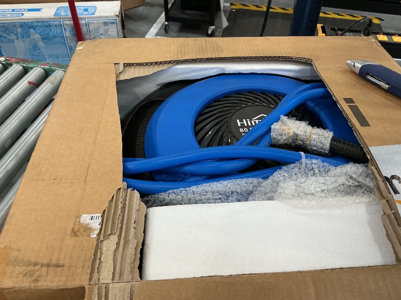 View 3 of Himimi Retractable Air Hose Reel - 80ft x 3/8" Hybrid Air Hose