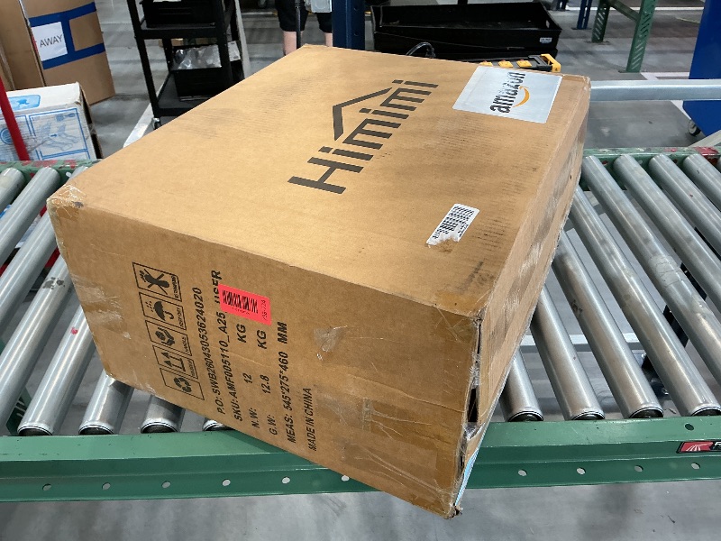 View 2 of Himimi Retractable Air Hose Reel - 80ft x 3/8" Hybrid Air Hose
