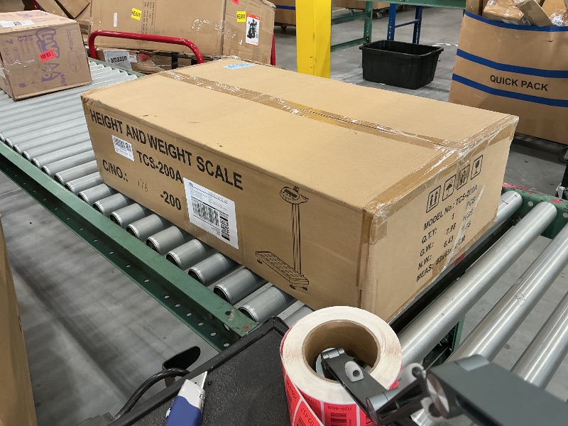 Photo 1 of Helsevesen Digital Height and Weight Scale, 440 lbs