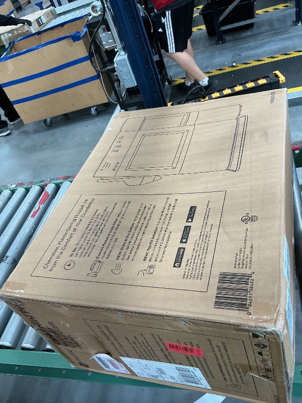 Photo 1 of GE Profile Opal MINI PRO Nugget Ice Maker w/Side Tank, Portable Countertop Pebble Ice Machine, 36 lbs/Day, Top Fill, 6 Pack Descaler & Scoop, Stainless Steel
