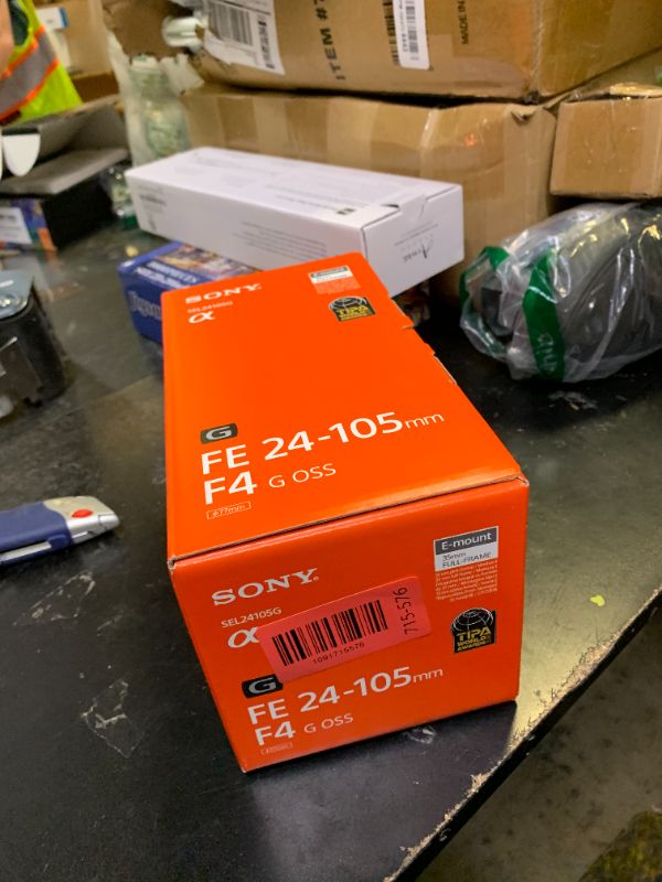 Photo 1 of Sony SEL24105G Full Frame E-Mount 24-105mm F4 Constant Lens Black