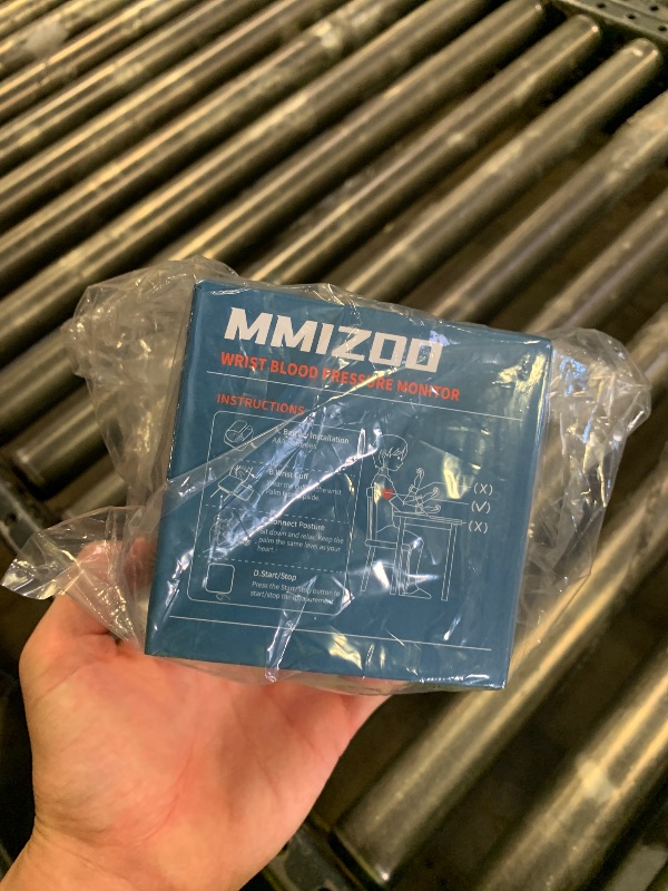 Photo 1 of MMIZOO Wrist Blood Pressure Monitor with Carrying Case