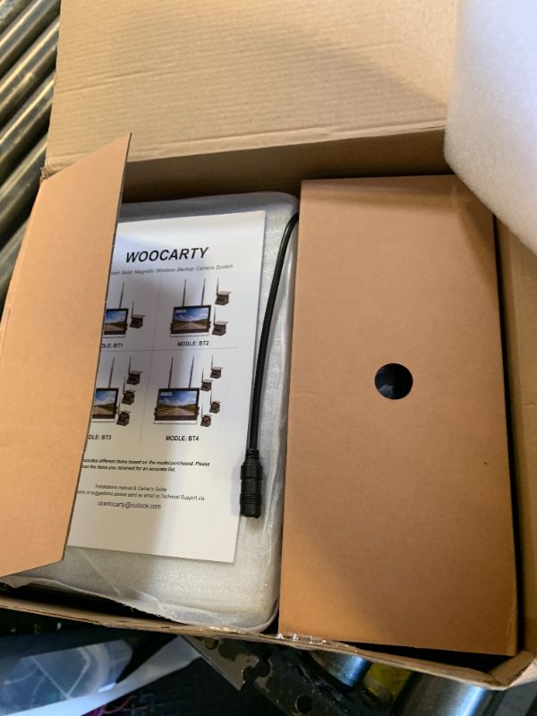 Photo 1 of WOOCARTY 3-Camera Wireless Trailer System with 10.1" IPS DVR Screen