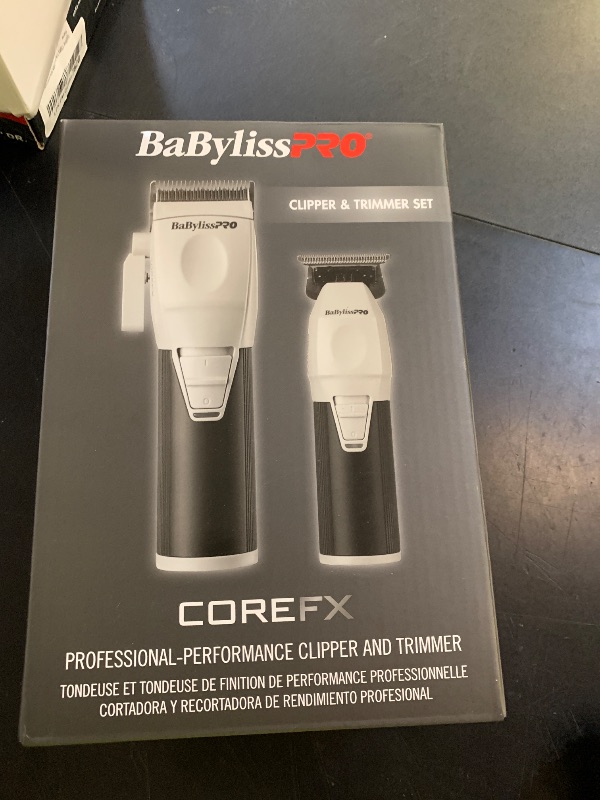 Photo 1 of BaBylissPRO COREFX Clipper and Trimmer Prepack