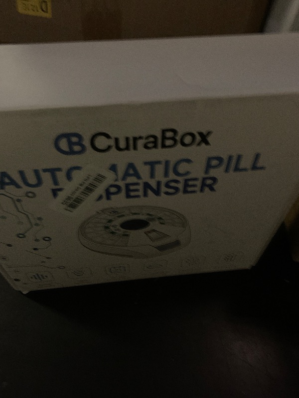 Photo 1 of CB CuraBox 21-Day Automatic Pill Dispenser