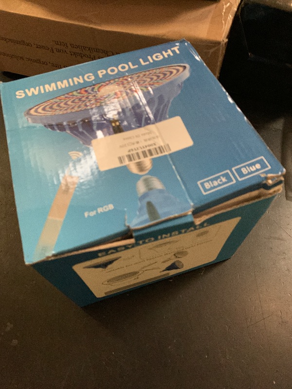 Photo 1 of CEDIO 120V RGB Color Changing LED Pool Light Bulb